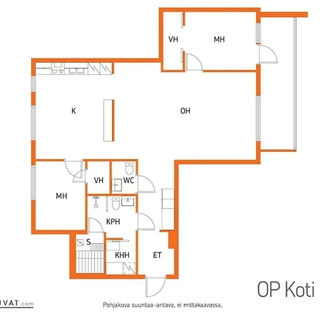 Uniikki Kolmio Aurajokinaekymin Turku